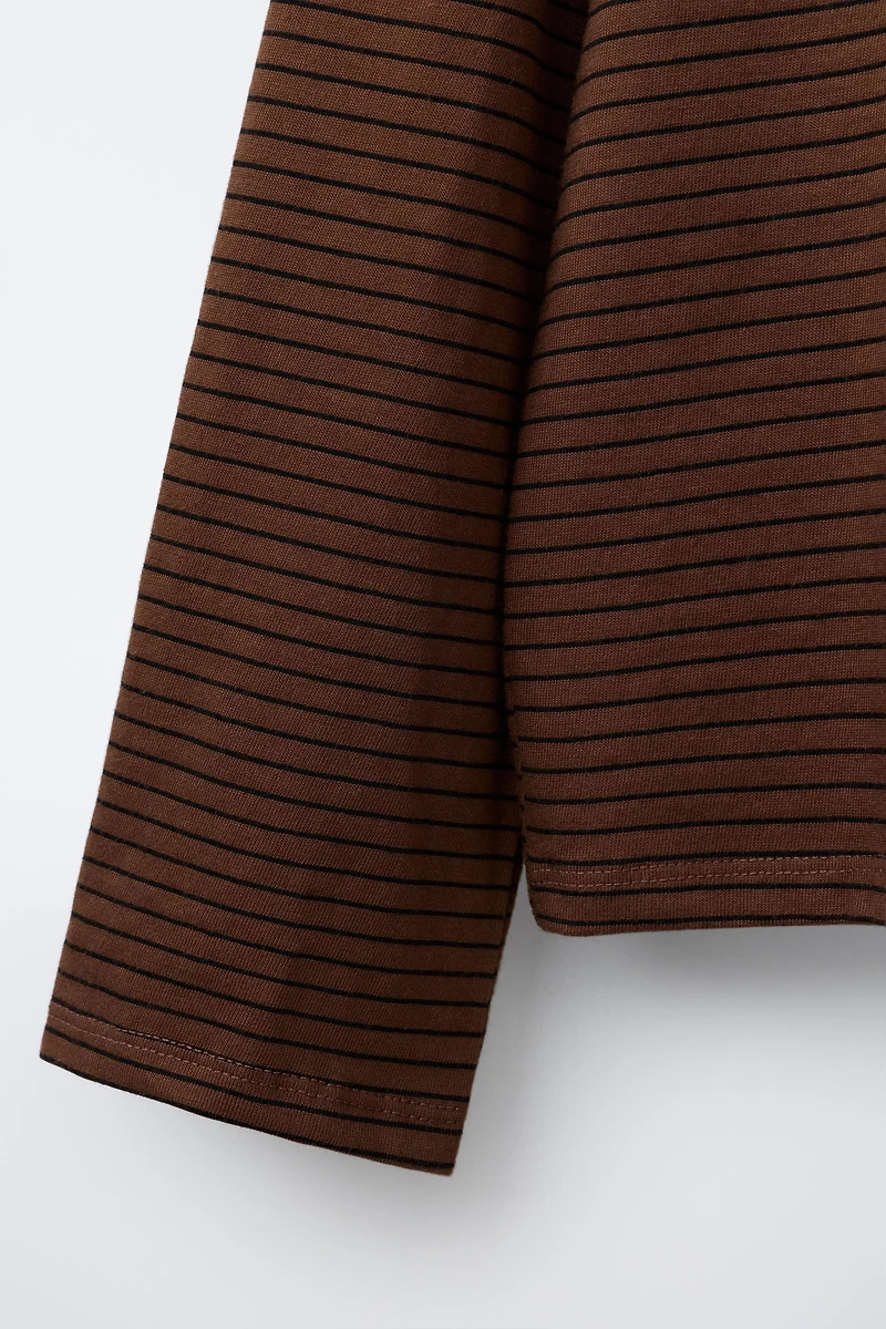 STRIPED DOG T-SHIRT