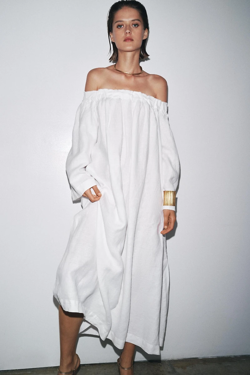 100% LINEN DRESS ZW COLLECTION