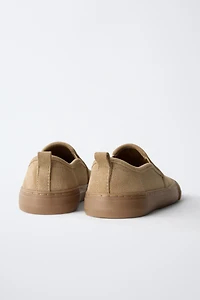 LEATHER BAREFOOT SNEAKERS