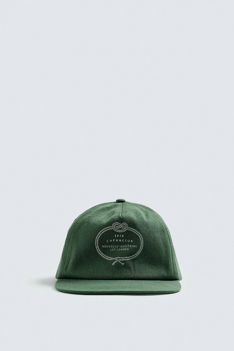 WASHED COMBINED PRINT CAP
