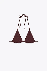 HAUT DE BIKINI TRIANGLE STRASS