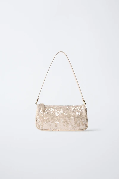 SEQUIN SHOULDER BAG
