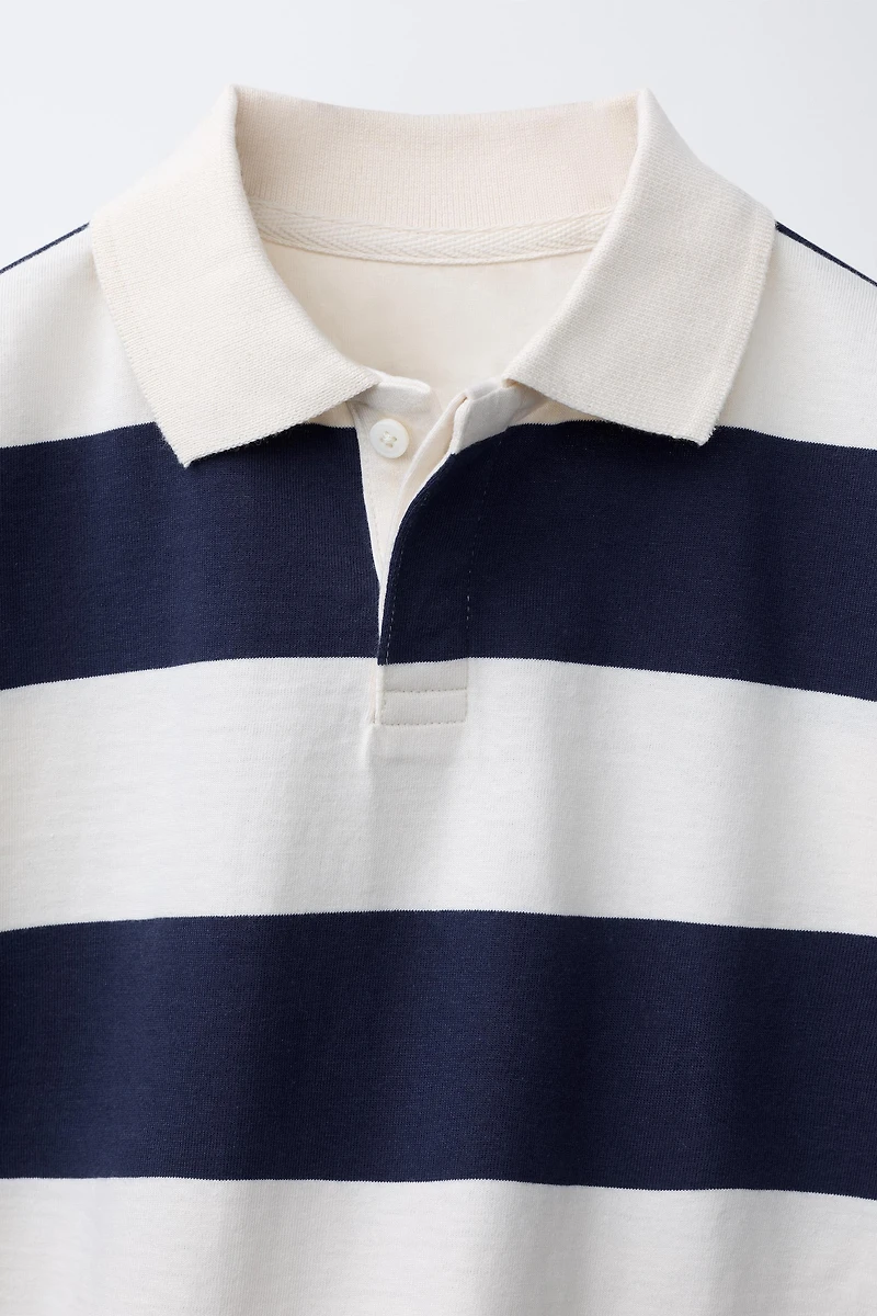 STRIPED POLO SHIRT