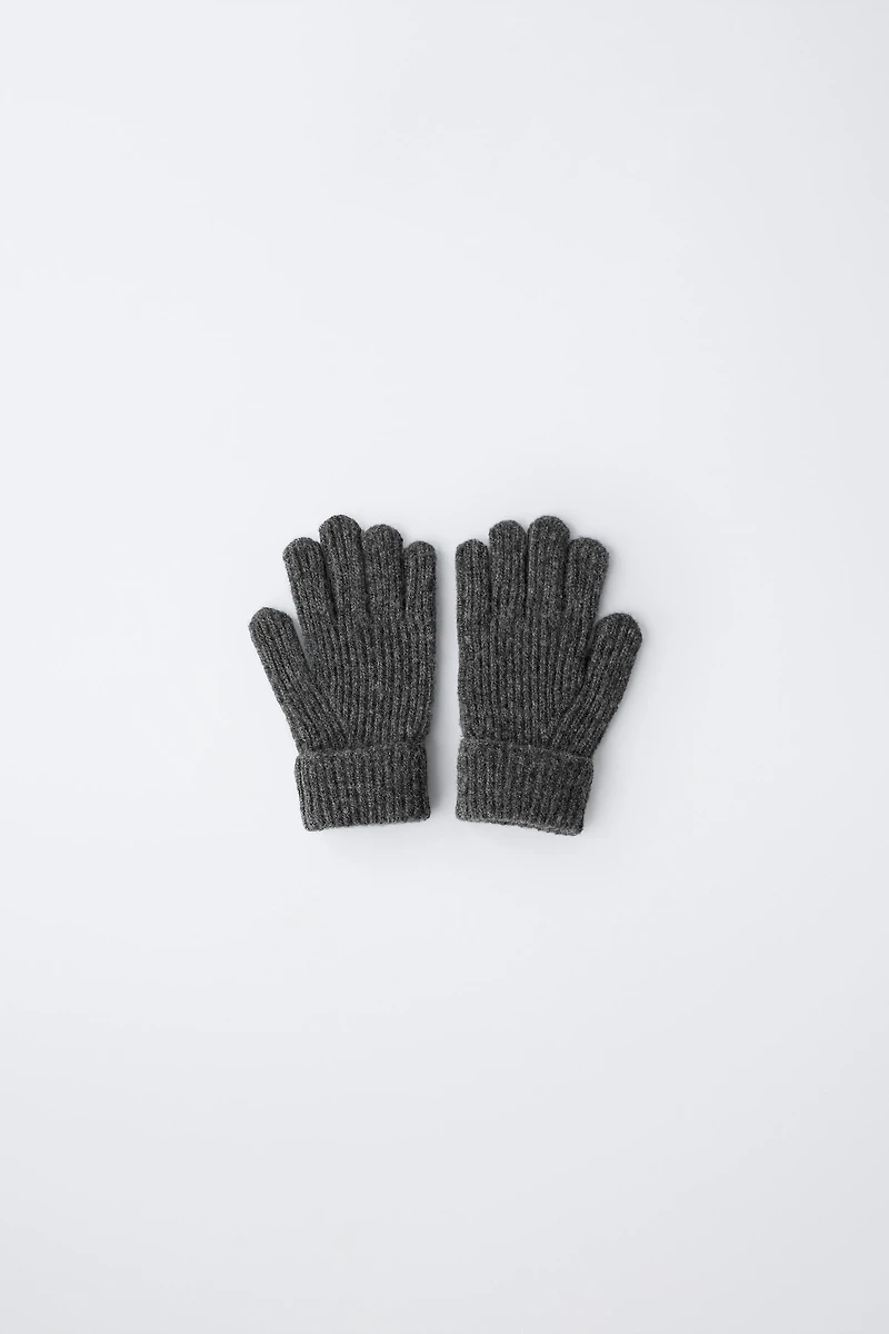 GANTS EN MAILLE LISSE