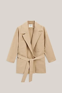 Veste oversize en coton et lin - LIMITED EDITION