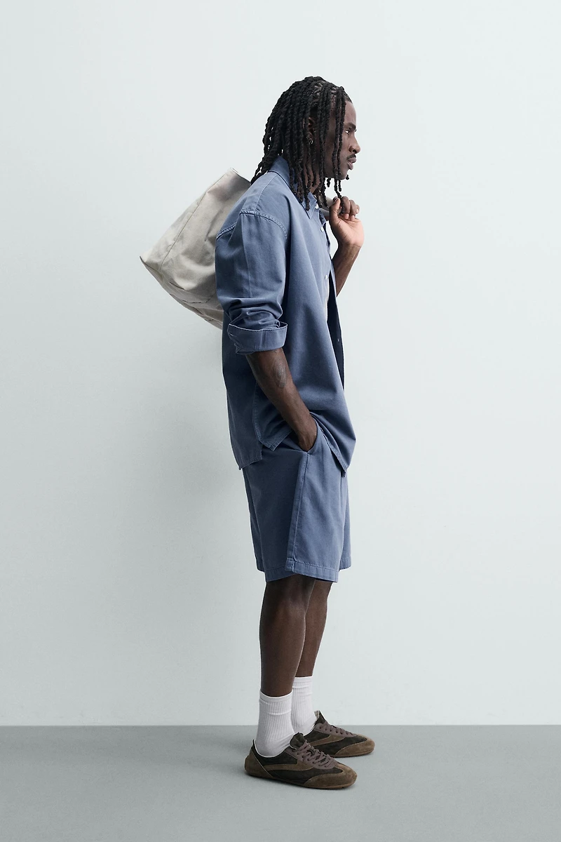 CHEMISE LAVÉE RELAXED FIT