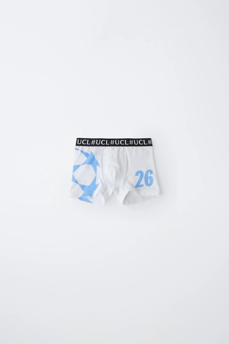 2-6 YEARS/ TWO-PACK OF UEFA CHAMPIONS LEAGUE ® BOXERS