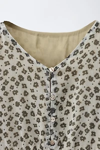 FLORAL PRINT DRESSZ