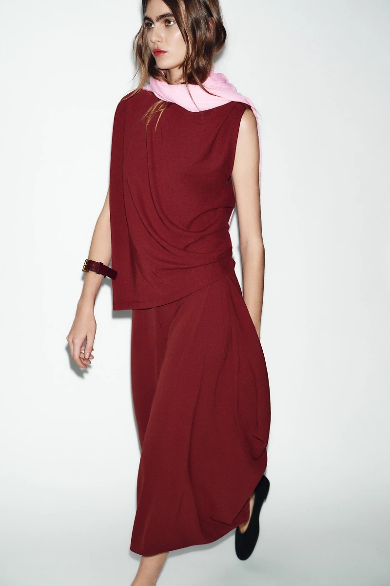 ASYMMETRICAL LONG DRESS