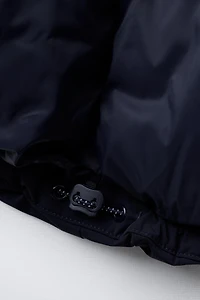 COLOR BLOCK PUFFER JACKET