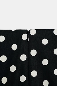 ZW COLLECTION POLKA DOT MIDI SKIRT