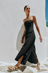 MIDI STRAPLESS JUMPSUIT