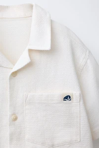 TEXTURED POCKET SHIRT
