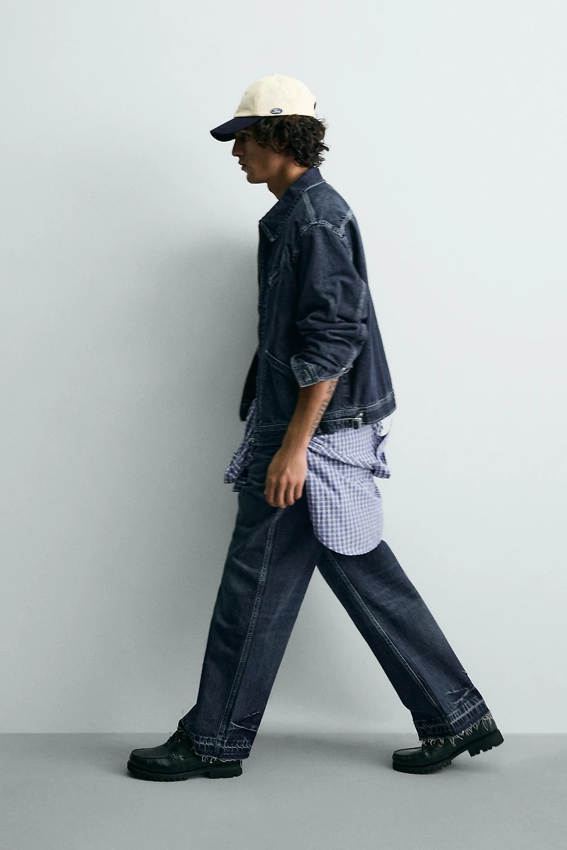 RELAXED FIT JEANS WITH FORD © PATCH