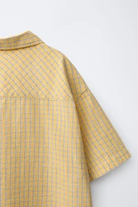 PUKAS SURF PLAID PRINT SHIRT