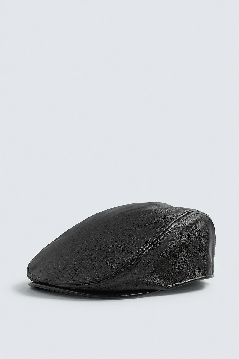 LIMITED EDITION LEATHER BERET