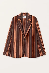 LIMITED EDITION STRIPED SUIT BLAZER