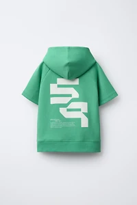 SPORTY INTERLOCK SWEATSHIRT