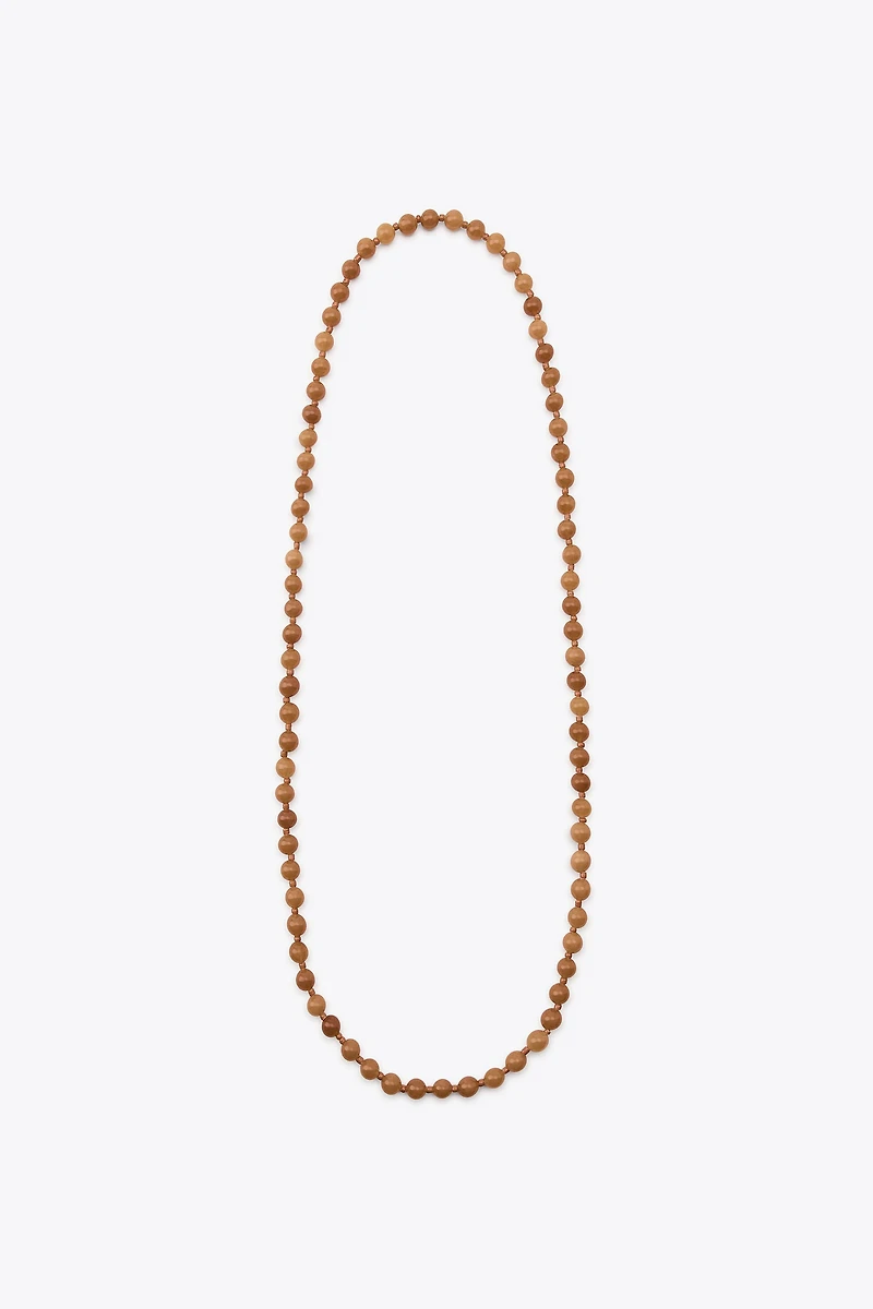 STONE BEAD NECKLACE