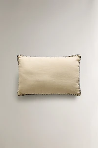 BABY LINEN RABBIT CUSHION