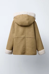 DOUBLE-FACED FLEECE COAT