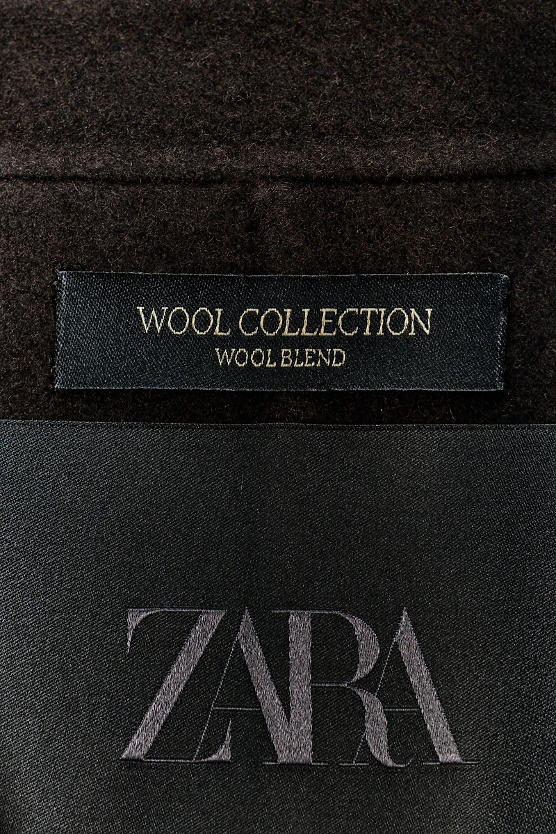 WOOL BLEND BLAZER ZW COLLECTION