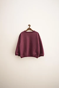 ZARA TIMELESS - FINE STRIPE SWEATSHIRT