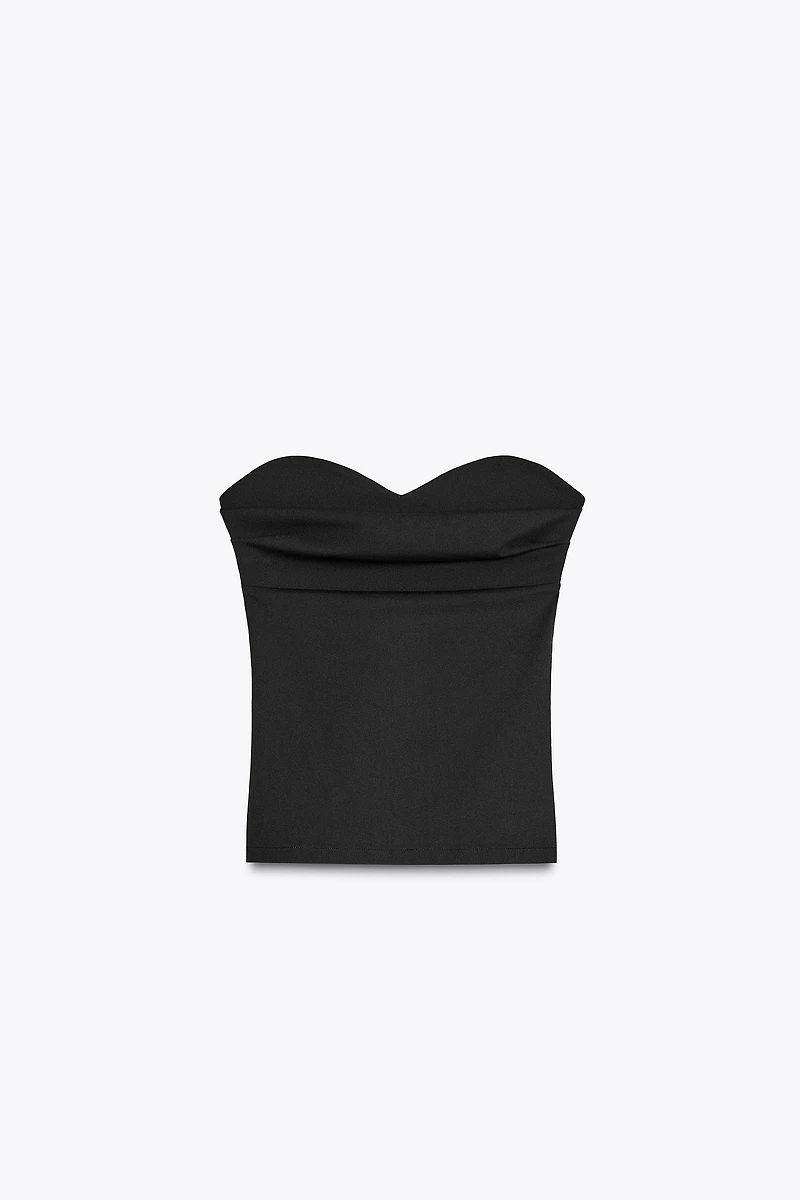 TEXTURE BANDEAU TOP