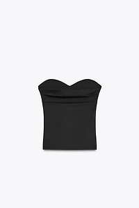 TEXTURE BANDEAU TOP