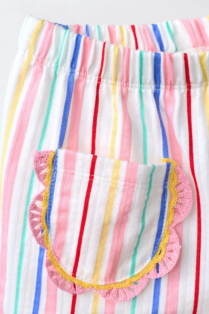 SHORT POCHES CROCHET