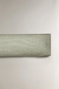 STRIPED FLANNEL PILLOWCASE