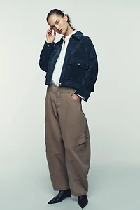 100% LEATHER BOMBER JACKET