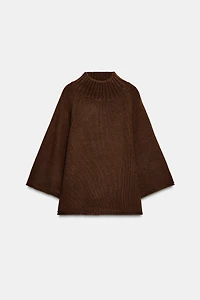 WIDE SLEEVE KNIT JUMPER