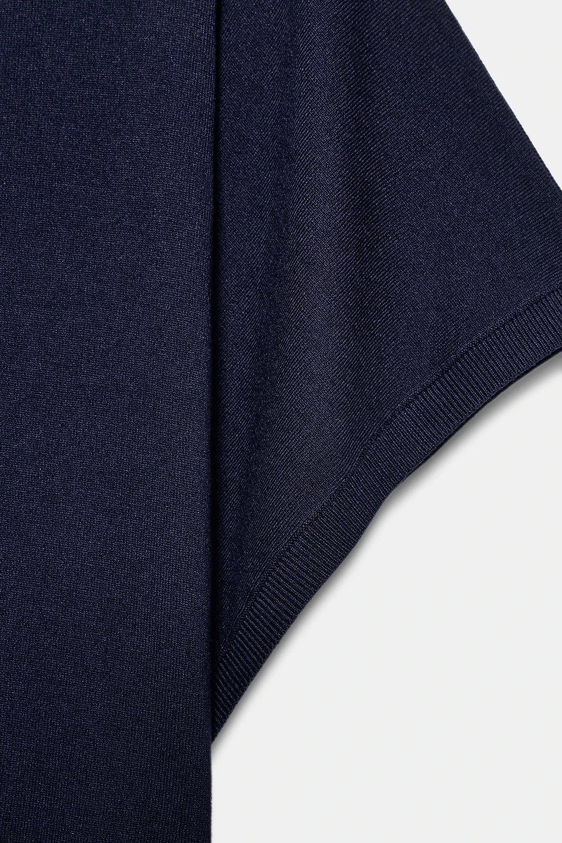 WIDE SLEEVE KNIT TOP