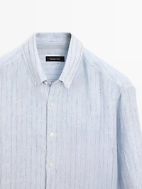 Regular fit striped shirt