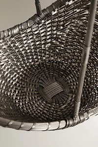 WOVEN METAL BASKET HIGH I COLIN KING