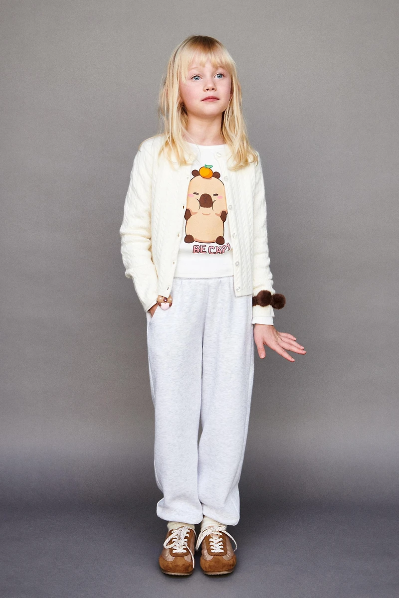 CAPYBARA CAPYFUN © RIBBED T-SHIRT