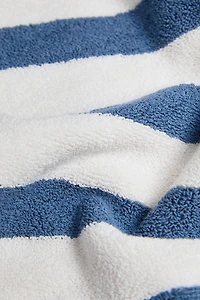 TWO-TONE STRIPED BATH MAT