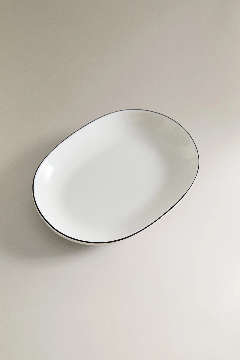 BONE CHINA BATHROOM SOAP DISH
