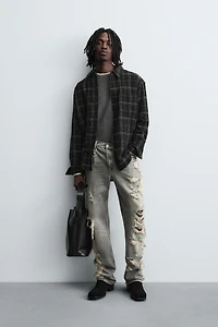 PLAID OVERSHIRT