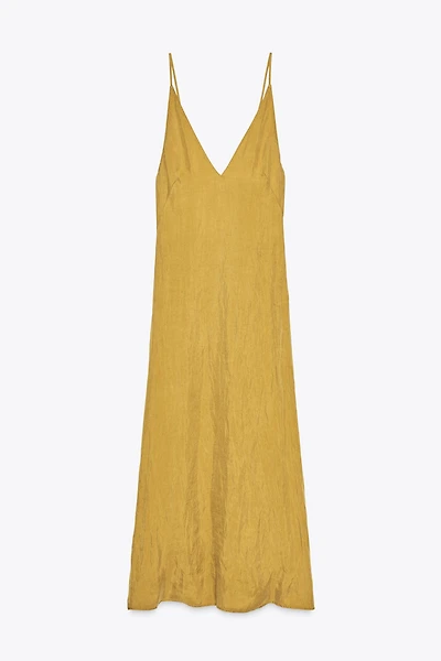 FLOWY MIDI DRESS