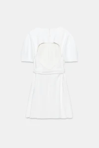 BELTED MINI DRESS