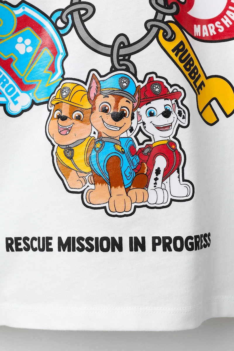 T-SHIRT IMPRIMÉ PAW PATROL