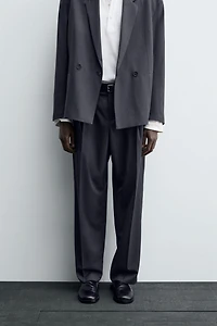PANTALON DE COSTUME À PLIS