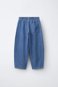PANTALON BARREL ÉLASTIQUES FLUIDE