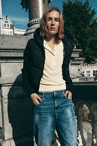 HOODED PADDED JACKET