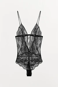LACE BACK BODYSUIT