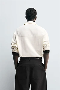 BOXY FIT TEXTURED POLO