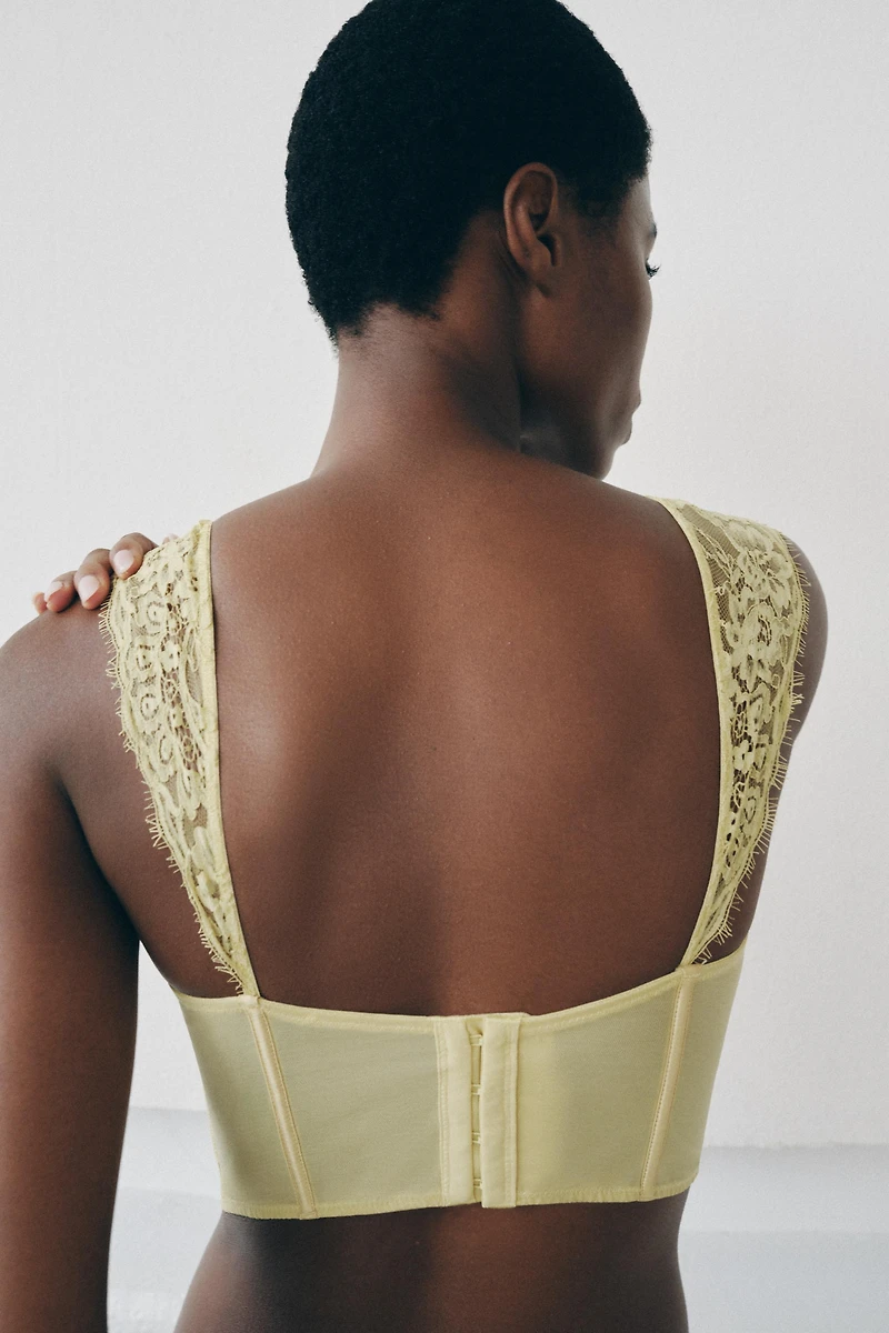 SOUTIEN-GORGE À ARMATURES EN DENTELLE