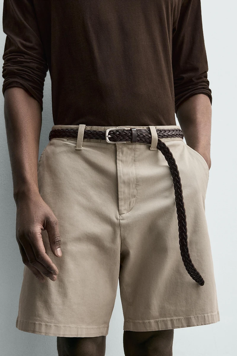 SHORT CHINO REGULAR FIT
